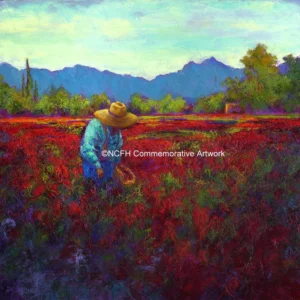 NCFH 2019 art print - Chile Harvest