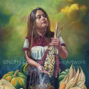NCFH 2024 Art Poster - El Ritual De La Milpa