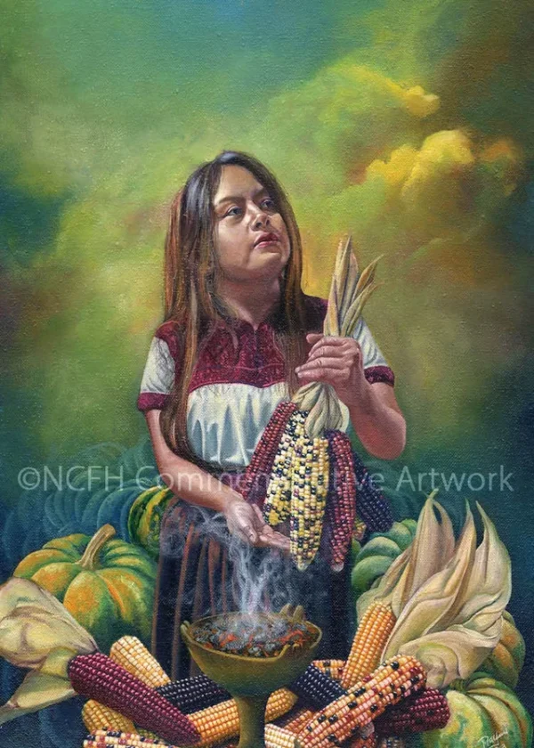 NCFH 2024 Art Poster - El Ritual De La Milpa